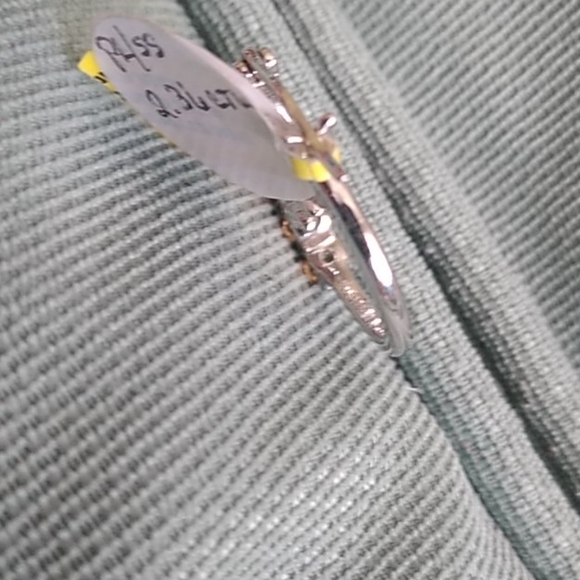 π»π GOLDEN IMPERIAL TOPAZ CHARM HOOP EARRING'S π - Picture 6 of 6